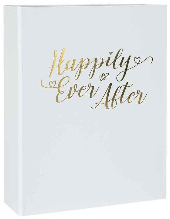 Planner Wedding Happily Ever After Gld/Wht