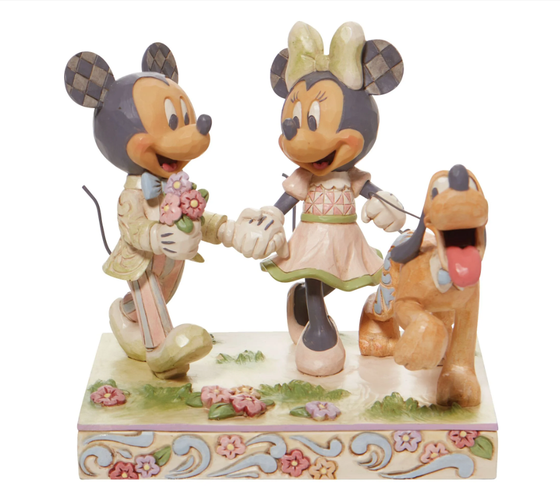 Disney Figurine Mickey/Minnie/Pluto