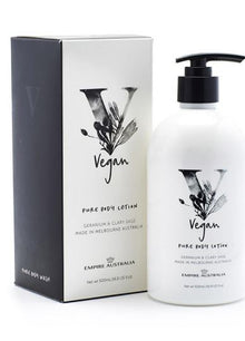  Body Lotion Vegan Geranium & Clary Sage 500ml